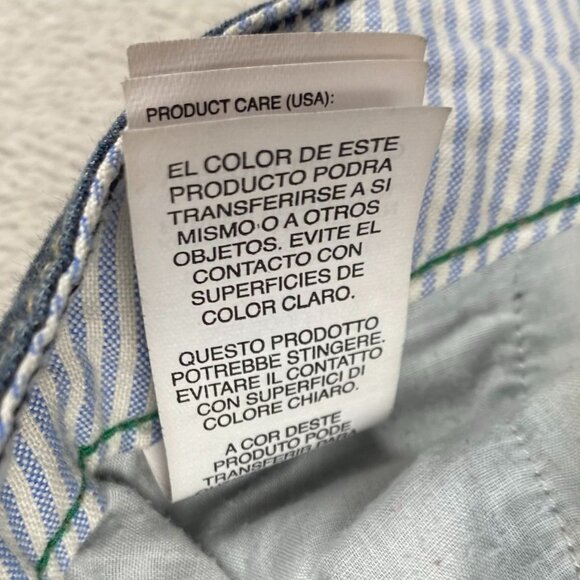 Tommy Hilfiger Woman's Denim Trouser Jeans Size 8 Straight-Leg Blue Cotton Blend - Picture 10 of 16